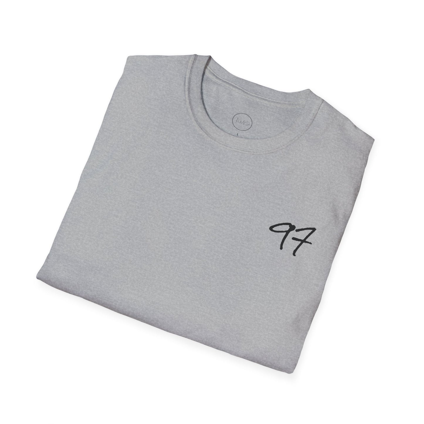 Minimalist Unisex T-Shirt with 'AMO' Design, Casual Wear, Gift for Him/Her, Trendy Fashion, Everyday Comfort, Birthday Gift