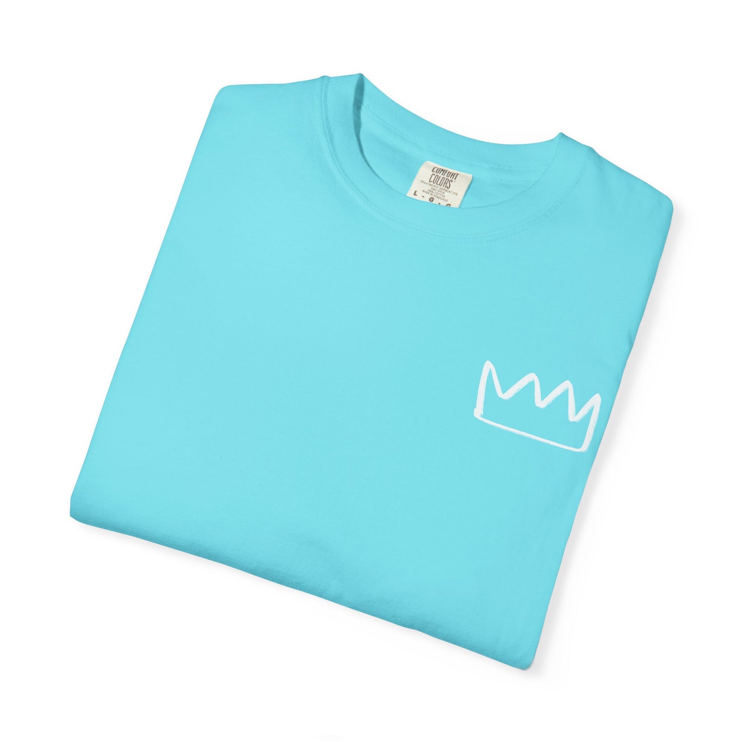 Vibrant Crown T-Shirt for Unisex, Casual Wear, Gift for Birthdays, Summer Outfits, Beach Day Essentials, Eco-Friendly Fashion