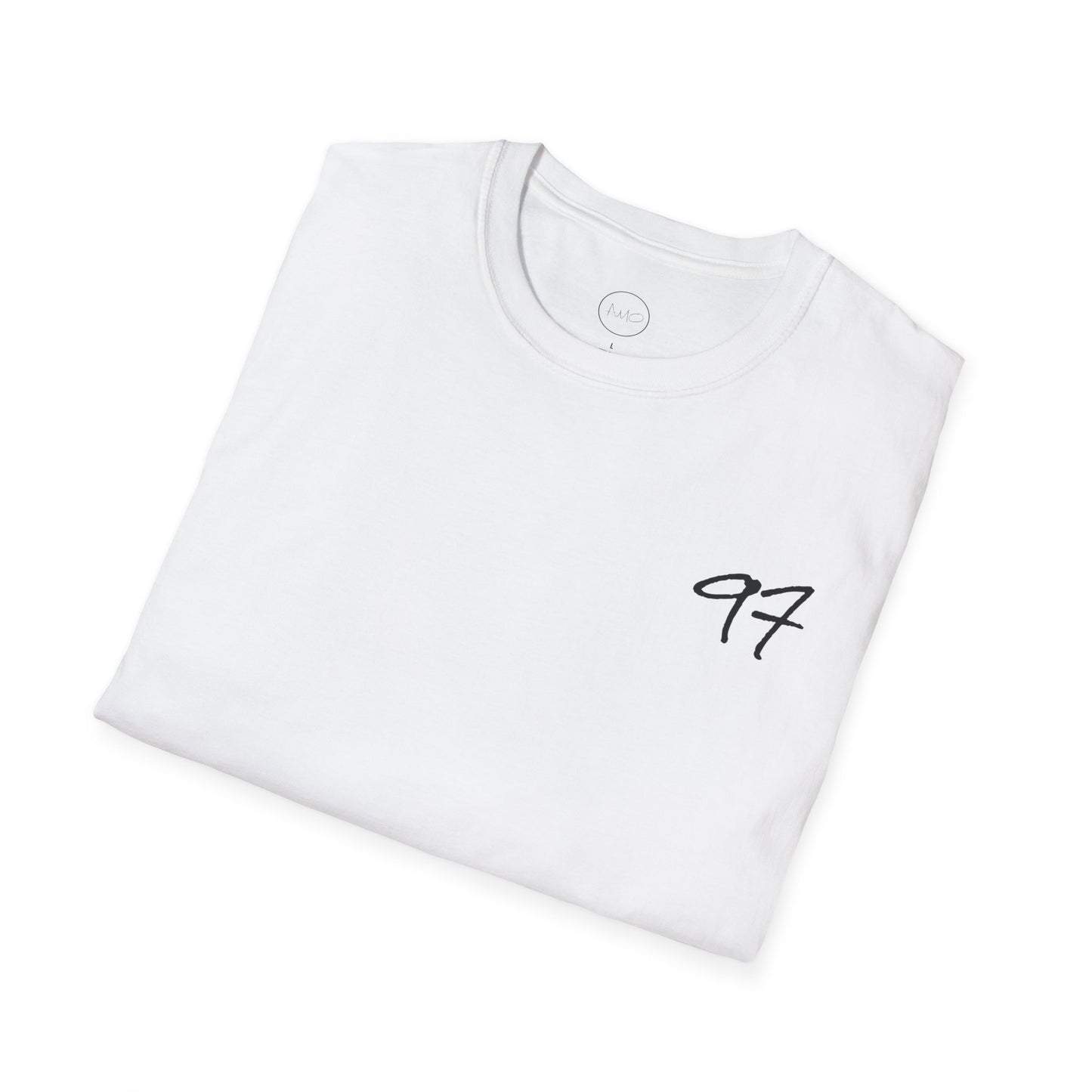 Minimalist Unisex T-Shirt with 'AMO' Design, Casual Wear, Gift for Him/Her, Trendy Fashion, Everyday Comfort, Birthday Gift