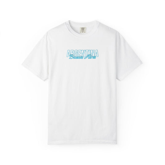 Argentina Beach Vibes T-Shirt, Summer Tee, Unisex Casual Shirt, Vacation Outfit, Travel Apparel, Gift for Travelers, Graphic Tee