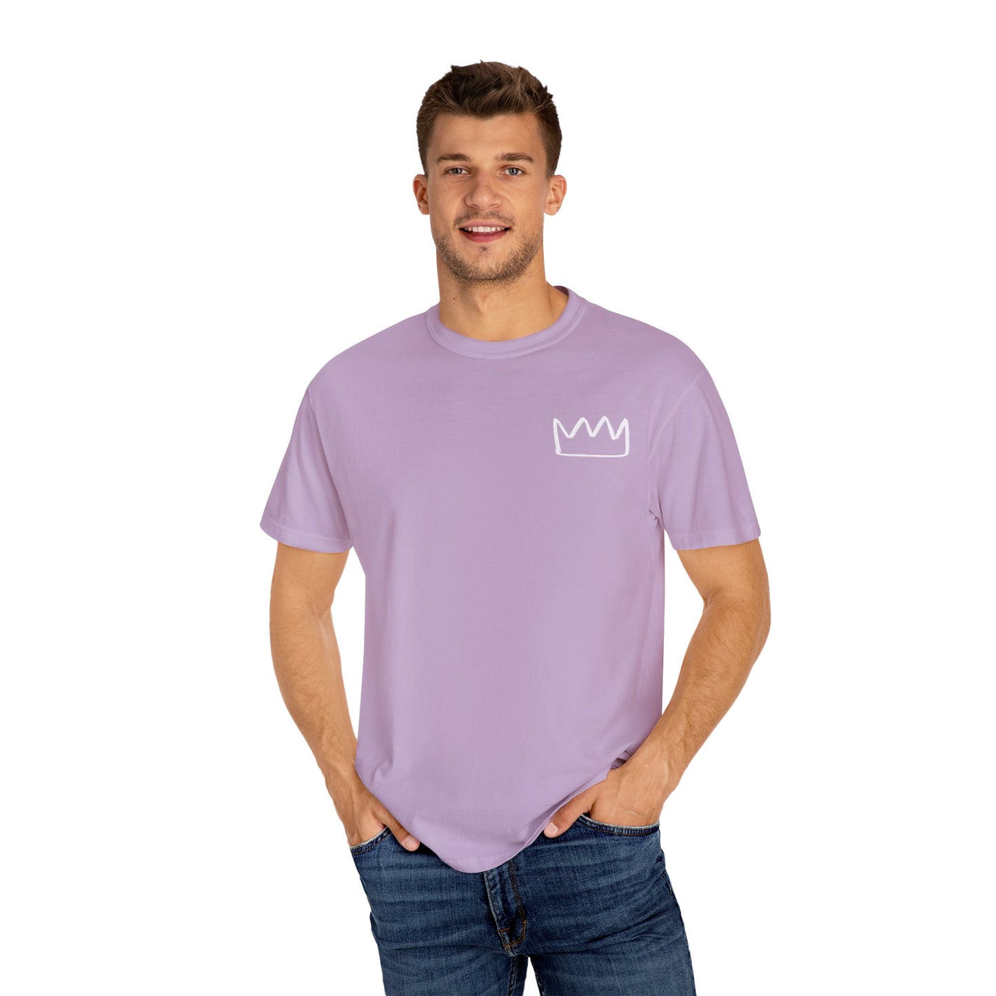 Vibrant Crown T-Shirt for Unisex, Casual Wear, Gift for Birthdays, Summer Outfits, Beach Day Essentials, Eco-Friendly Fashion
